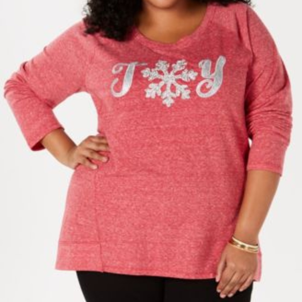 Long sleeve crew neck shirt